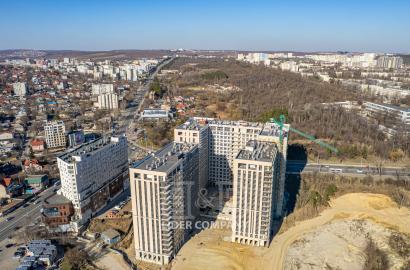 Apartament cu 1 cameră și living – Complex City Gardens, Râșcani