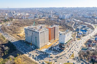 Apartament modern cu 2 camere și living în complexul „City Gardens”, sectorul Râșcani