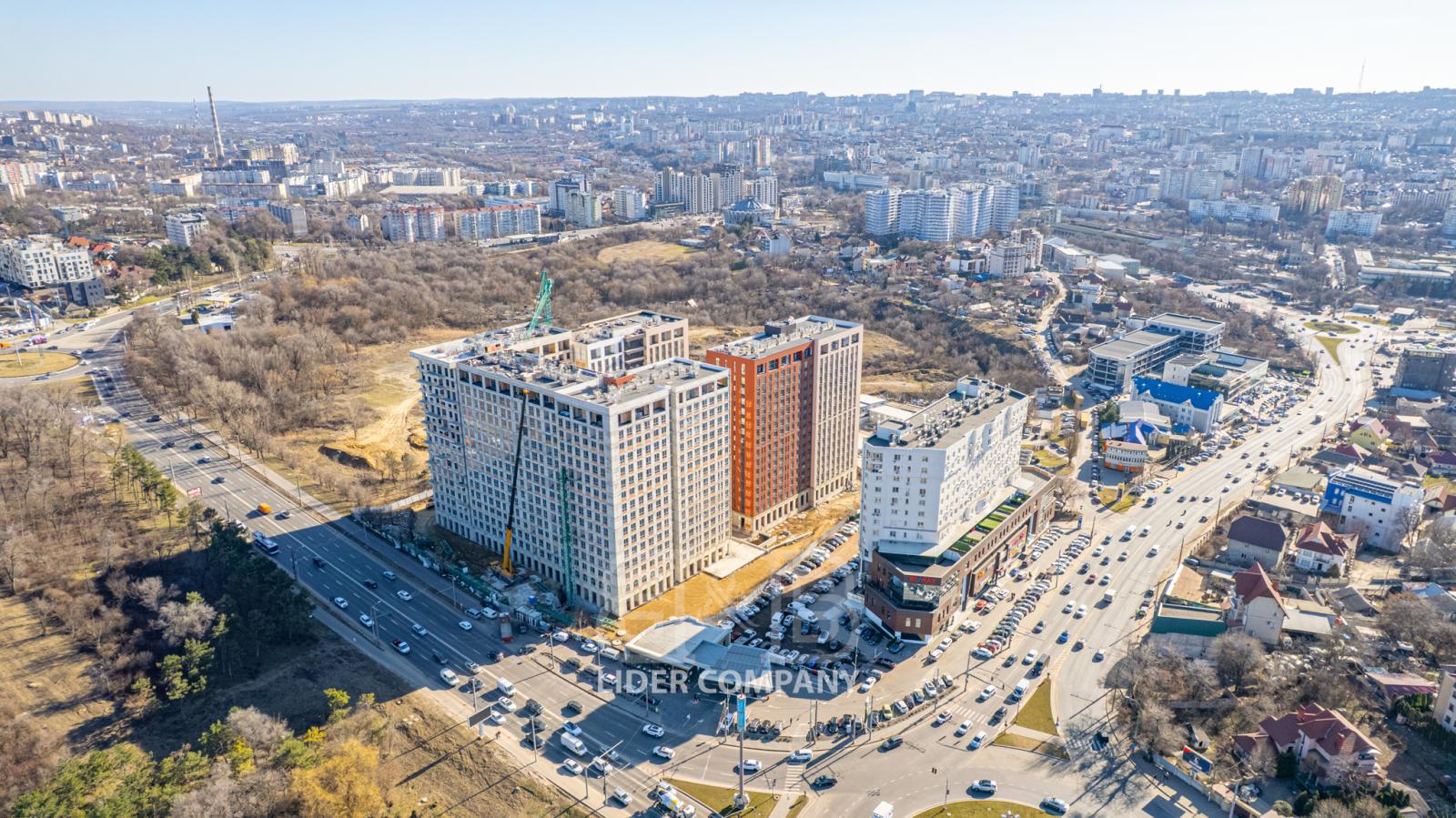 Apartament modern cu 2 camere și living în complexul „City Gardens”, sectorul Râșcani