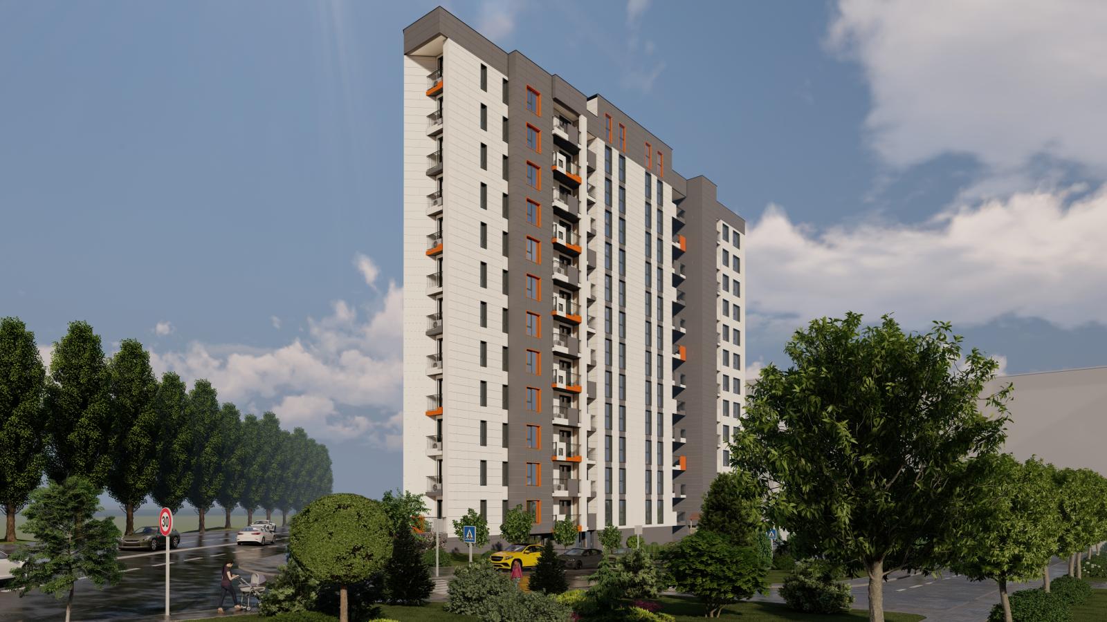 Apartament cu 3 camere de vânzare, complexul Favorit Residence II - Telecentru