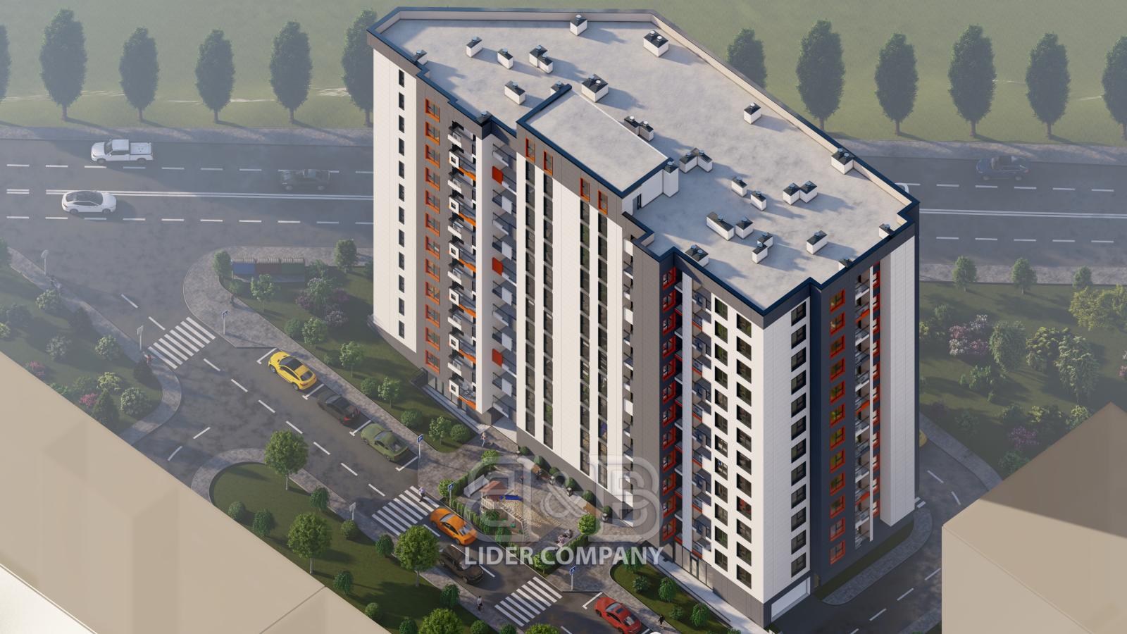 Apartament cu 2 camere de vânzare - complexul Favorit Residence II, Telecentru