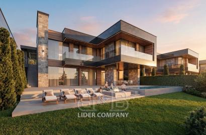 Vilă spațioasă cu 2 nivele - complexul Lakeside Villas, Cojușna