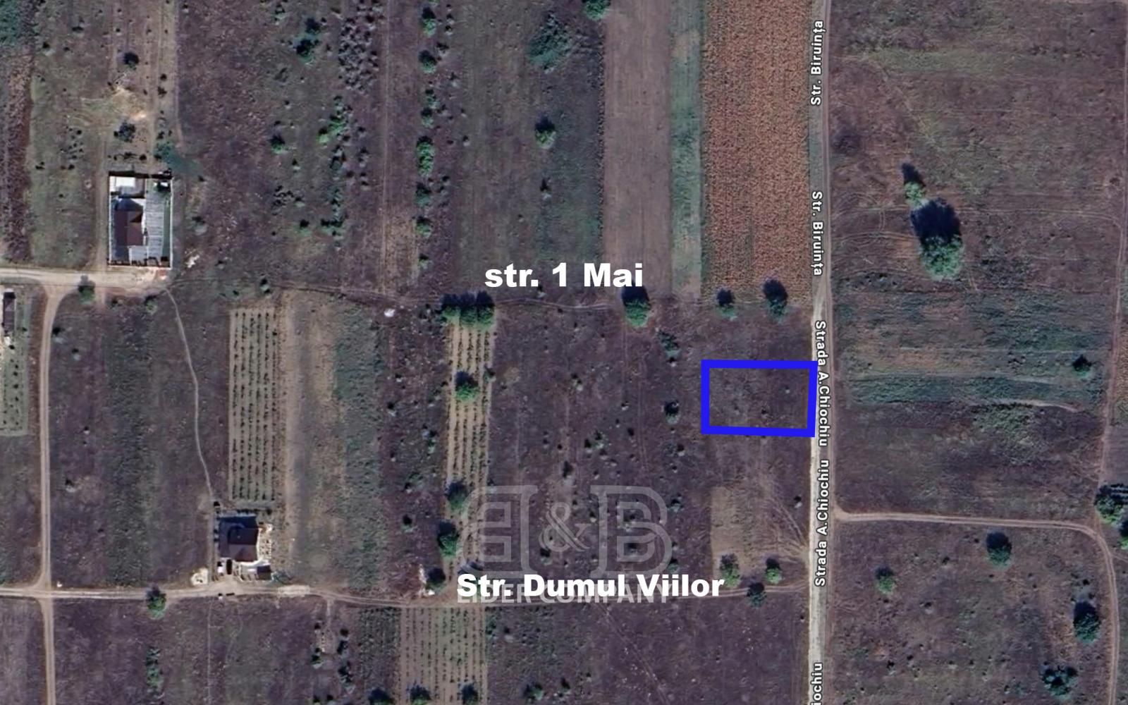 De vânzare teren pentru construcții în comuna Băcioi, strada Drumul Viilor