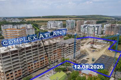 Просторная 1-комнатная квартира на продажу - жилой комплекс ATLANT, Рышкановка