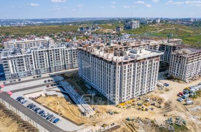 Apartament cu 1 cameră și living de vânzare - Colina Verde Tranșa 3, Durlești