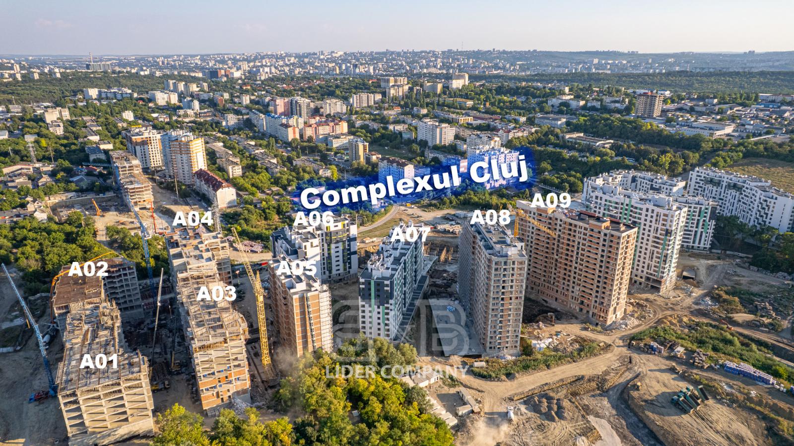 De vânzare apartament cu 2 camere - Cartier Cluj Bloc A01, Poșta Veche