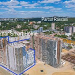 De vânzare Apartament cu 1 cameră – 44,89 mp – Calea Moșilor, sector Rîșcani
