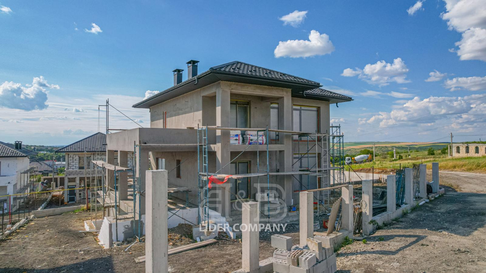 Proiect Exclusiv - De vânzare casă modernă cu 2 nivele, Goianul Nou