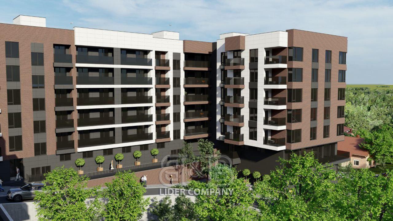 Apartament cu 2 camere și living de vânzare - HORA Residence, Durlești
