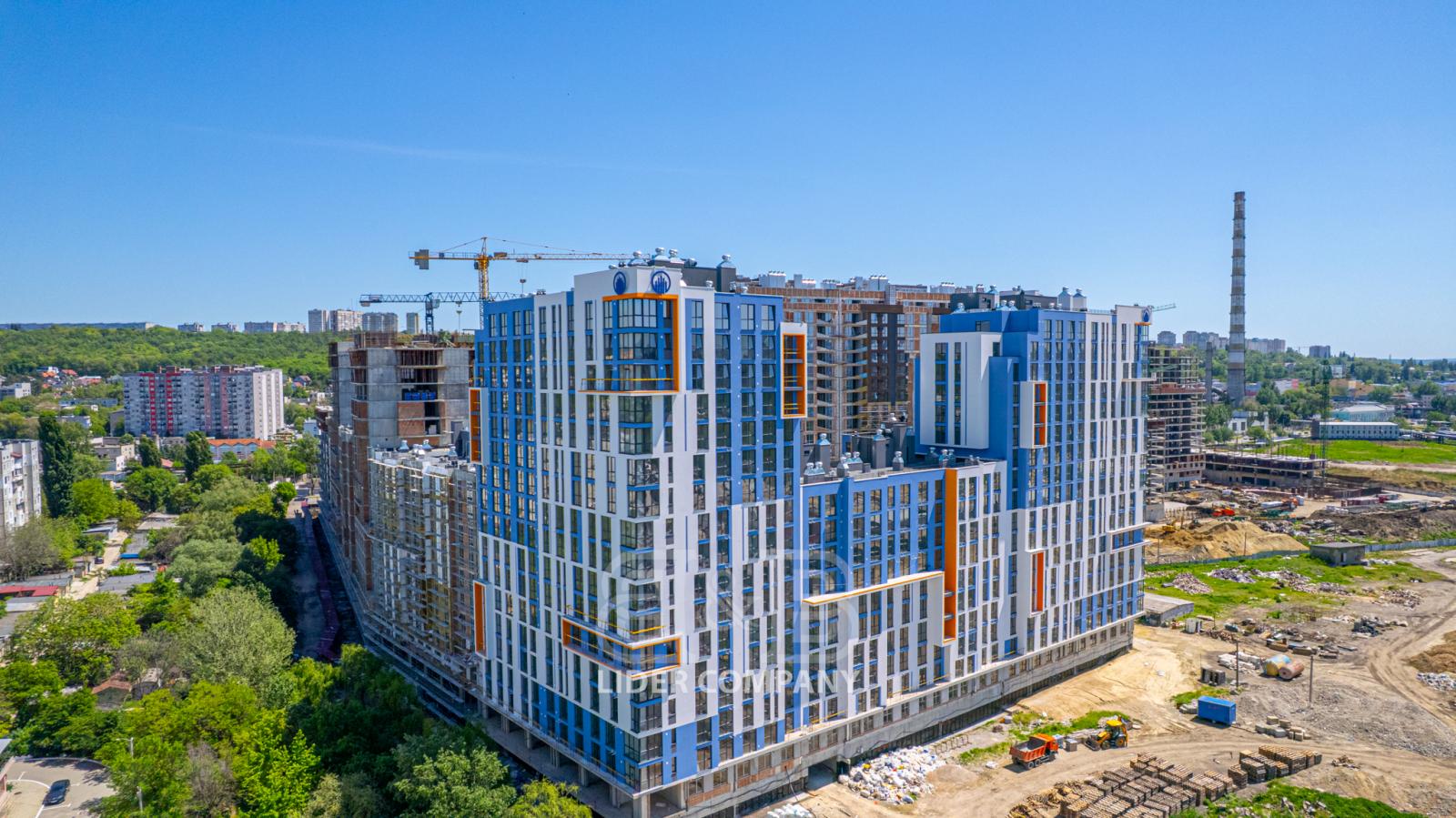 De vânzare apartament cu 1 cameră și living - complexul Smart Home, Rîșcani
