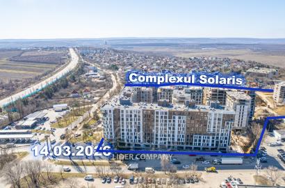 Apartament cu terasă spațioasă în Complexul Rezidențial Solaris, Telecentru