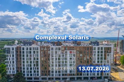 Se vinde apartament cu 1 cameră + living, Complexul Solaris, sectorul Telecentru
