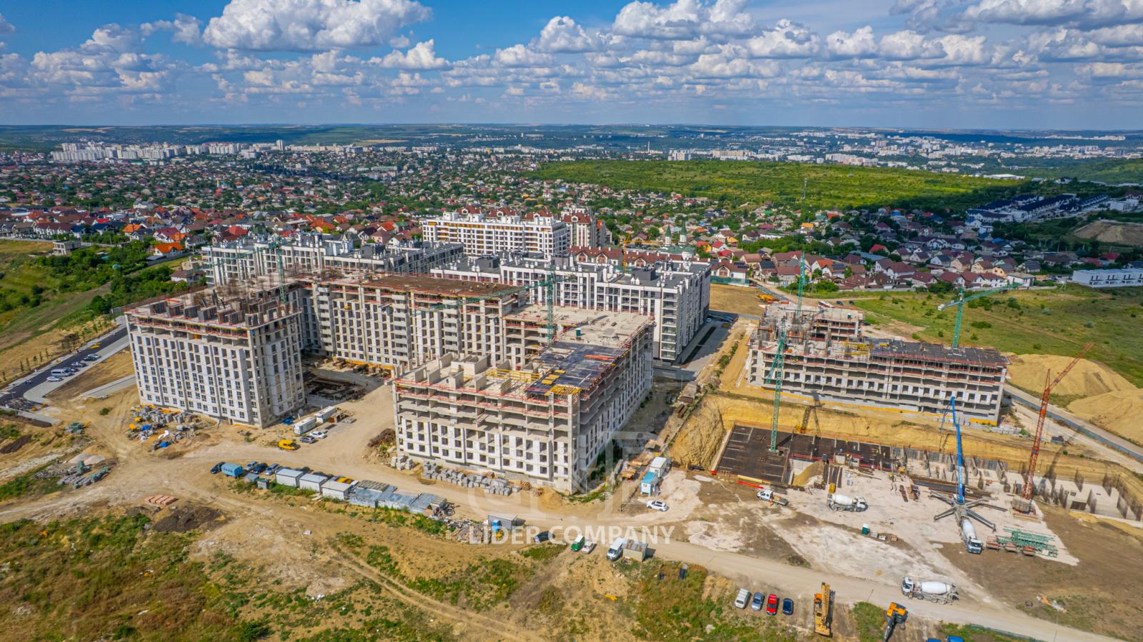 De vânzare apartament cu 3 camere - Tranșa 4, Colina Verde Durlești
