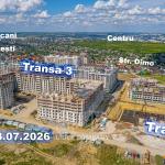 Apartament cu 1 cameră și living de vânzare - Tranșa 4, Colina Verde Durlești