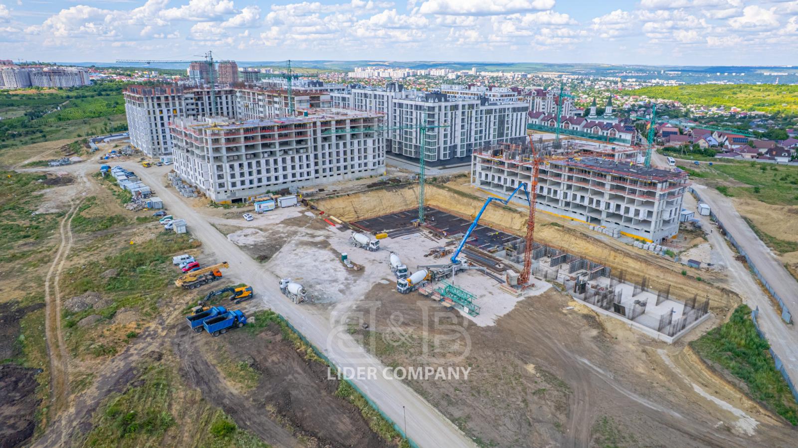 Apartament cu 1 cameră și living de vânzare - Tranșa 4, Colina Verde Durlești